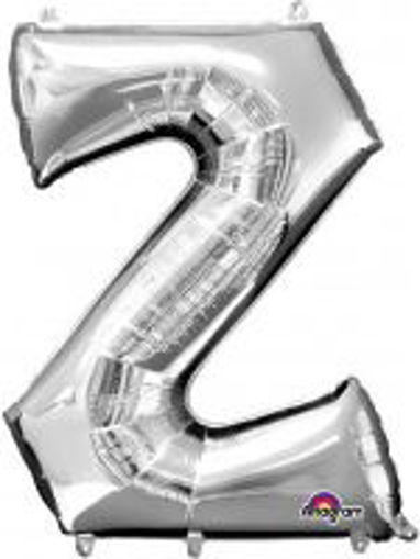 Picture of SILVER LETTER Z FOIL BALLOON